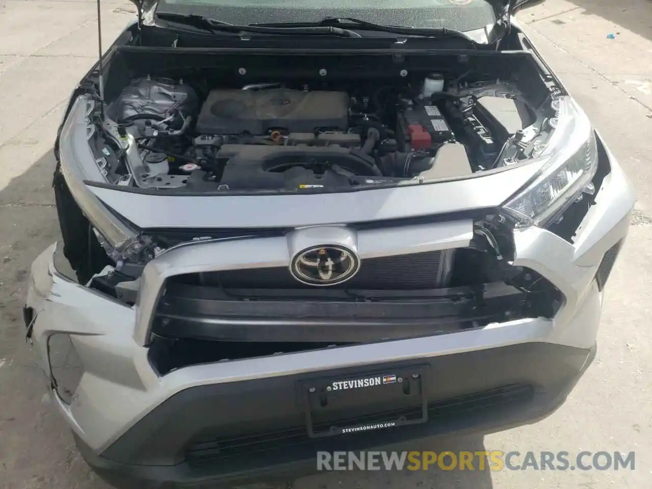 7 Photograph of a damaged car 2T3F1RFV6KC012457 TOYOTA RAV4 2019