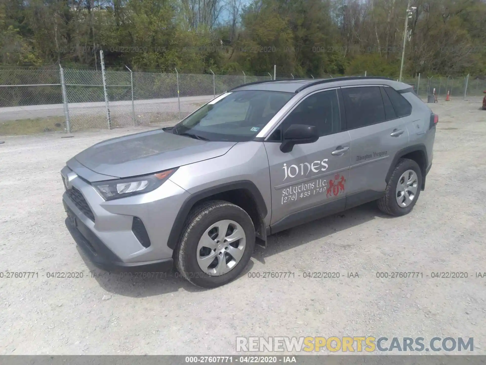 2 Photograph of a damaged car 2T3F1RFV6KC019361 TOYOTA RAV4 2019