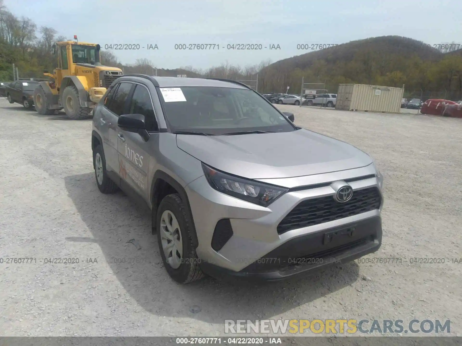 6 Photograph of a damaged car 2T3F1RFV6KC019361 TOYOTA RAV4 2019