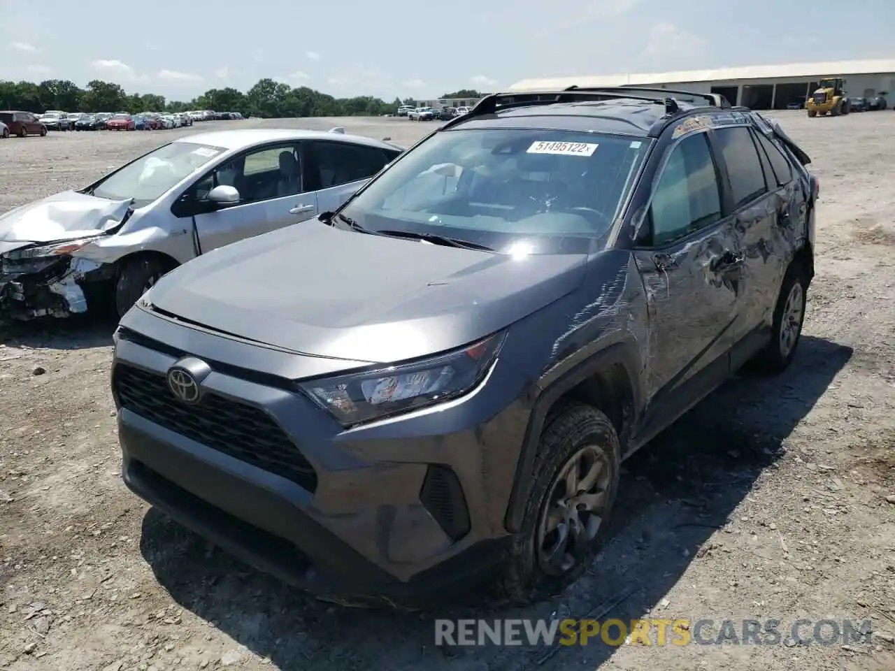 2 Photograph of a damaged car 2T3F1RFV6KC027931 TOYOTA RAV4 2019