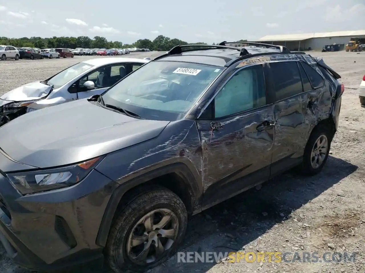 9 Photograph of a damaged car 2T3F1RFV6KC027931 TOYOTA RAV4 2019