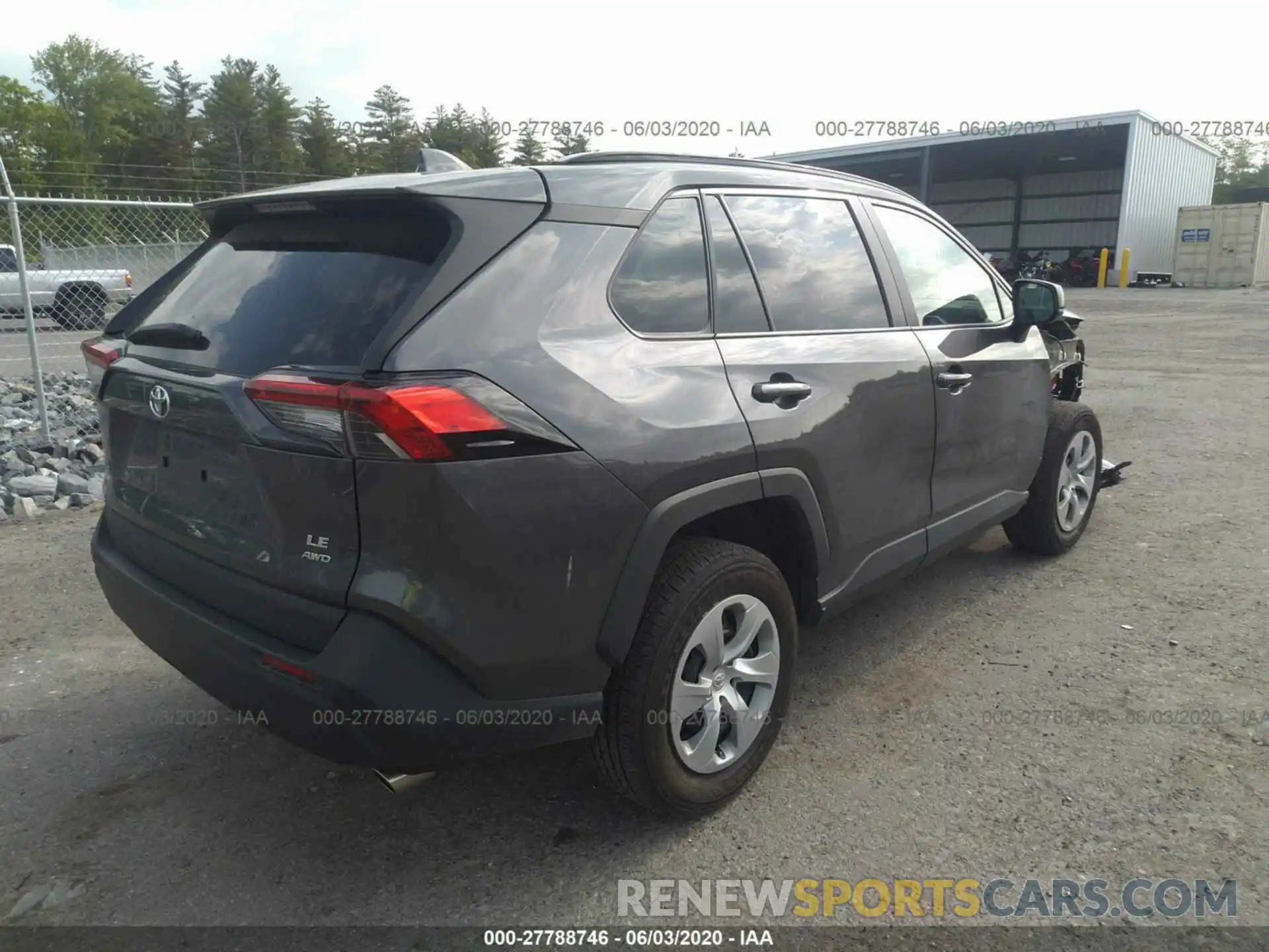 4 Фотография поврежденного автомобиля 2T3F1RFV6KC037813 TOYOTA RAV4 2019