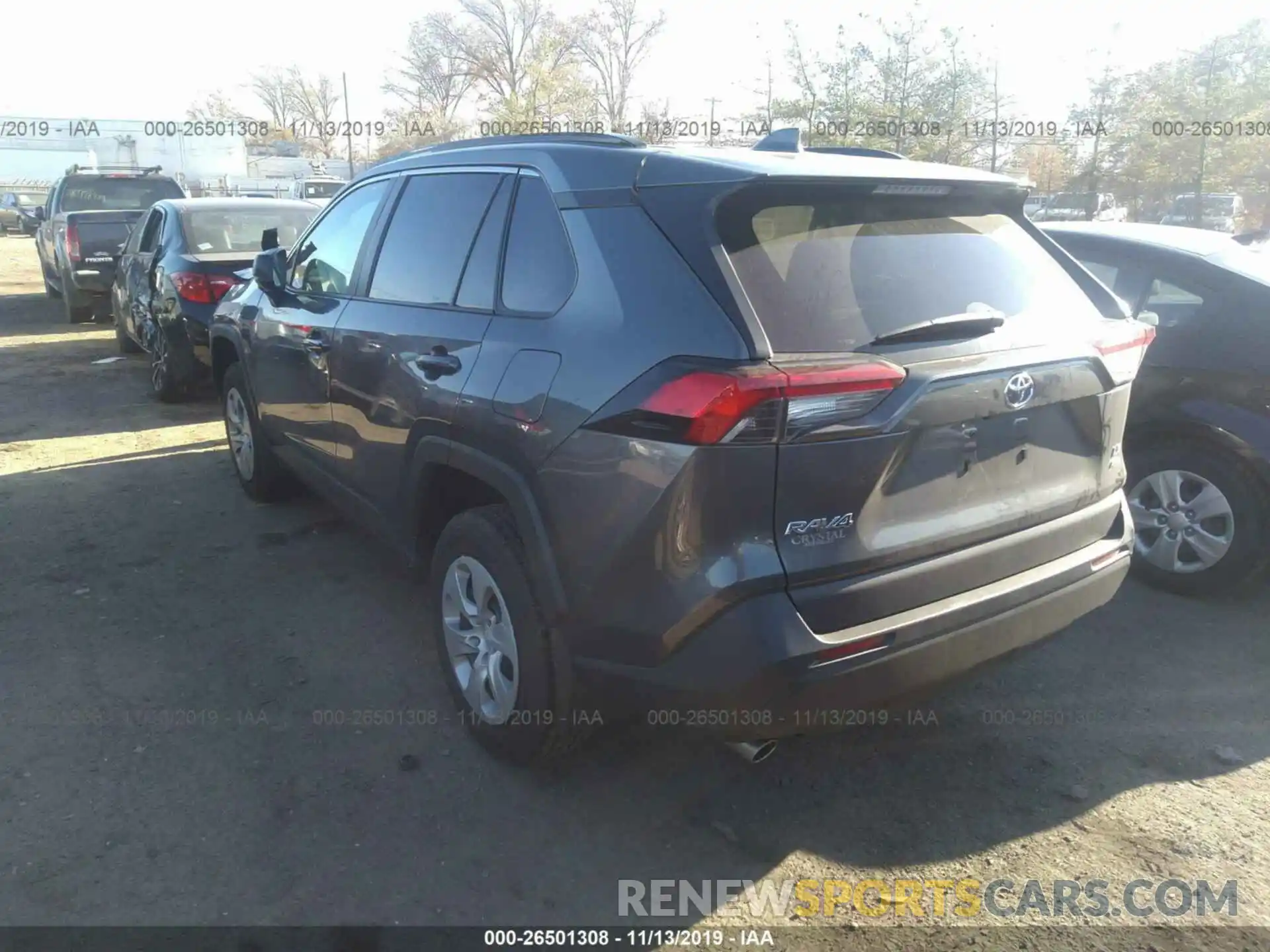 3 Фотография поврежденного автомобиля 2T3F1RFV6KC040890 TOYOTA RAV4 2019