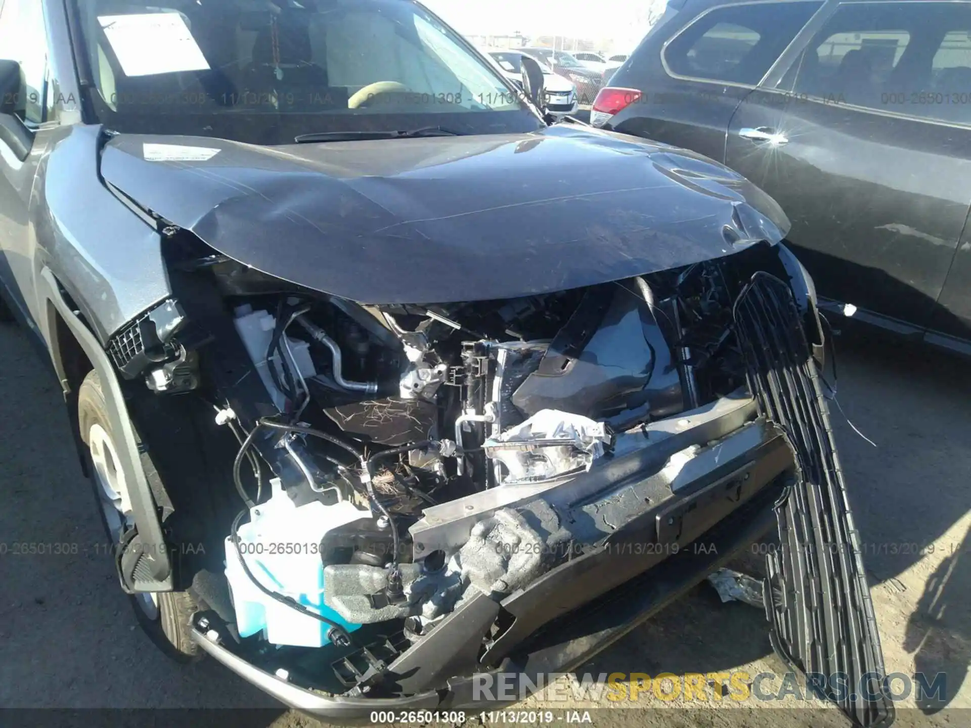 6 Photograph of a damaged car 2T3F1RFV6KC040890 TOYOTA RAV4 2019