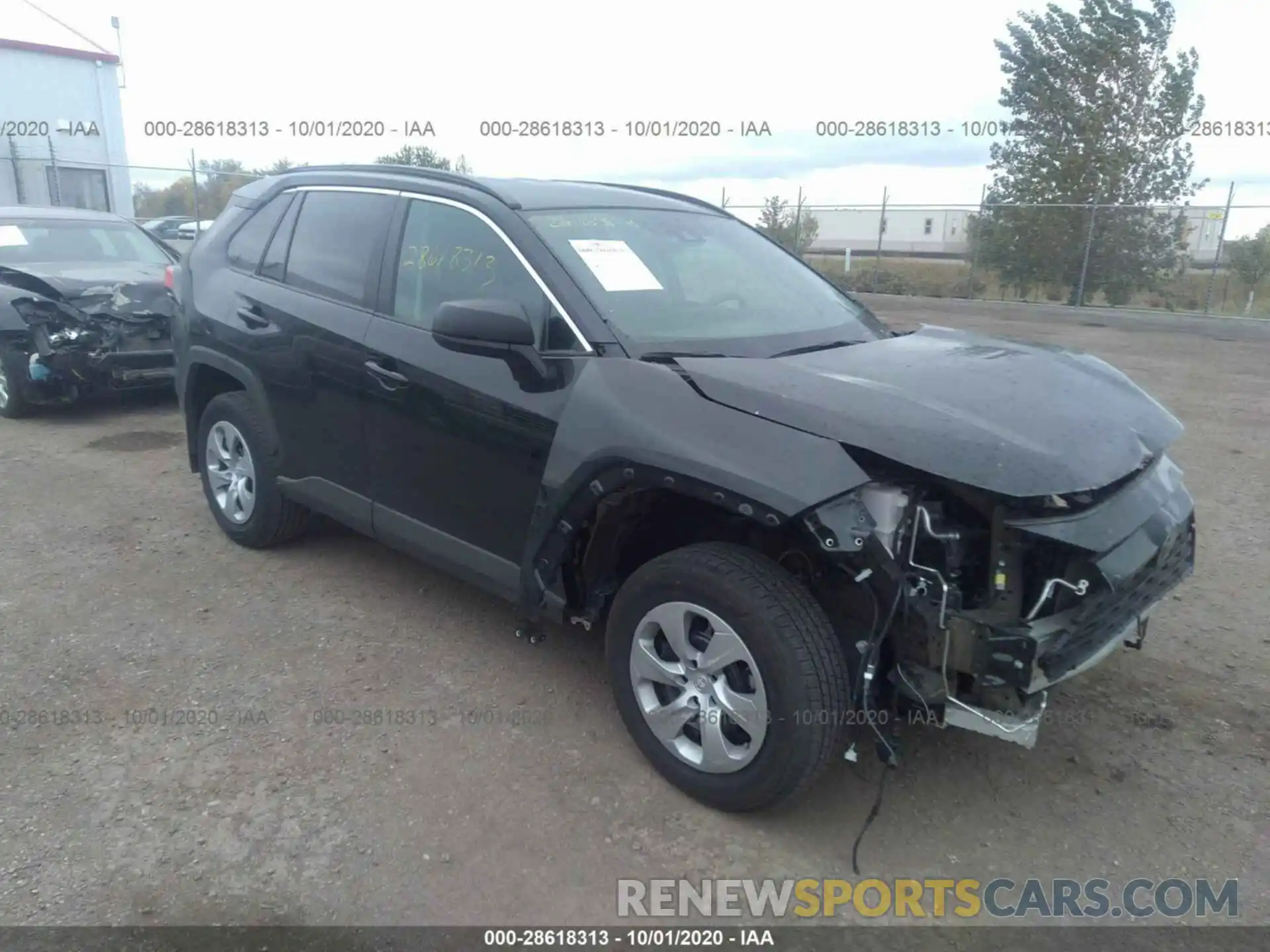 1 Photograph of a damaged car 2T3F1RFV6KC044423 TOYOTA RAV4 2019