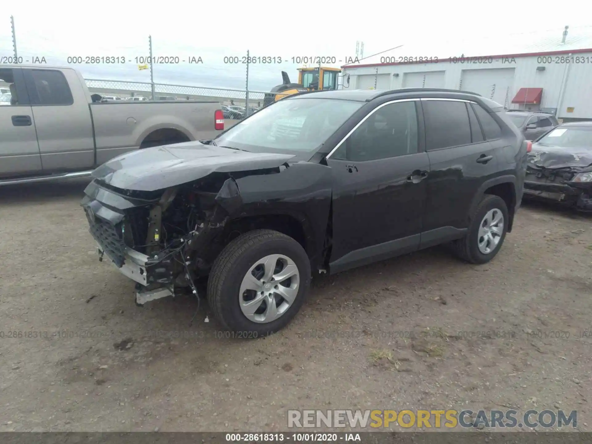 2 Фотография поврежденного автомобиля 2T3F1RFV6KC044423 TOYOTA RAV4 2019