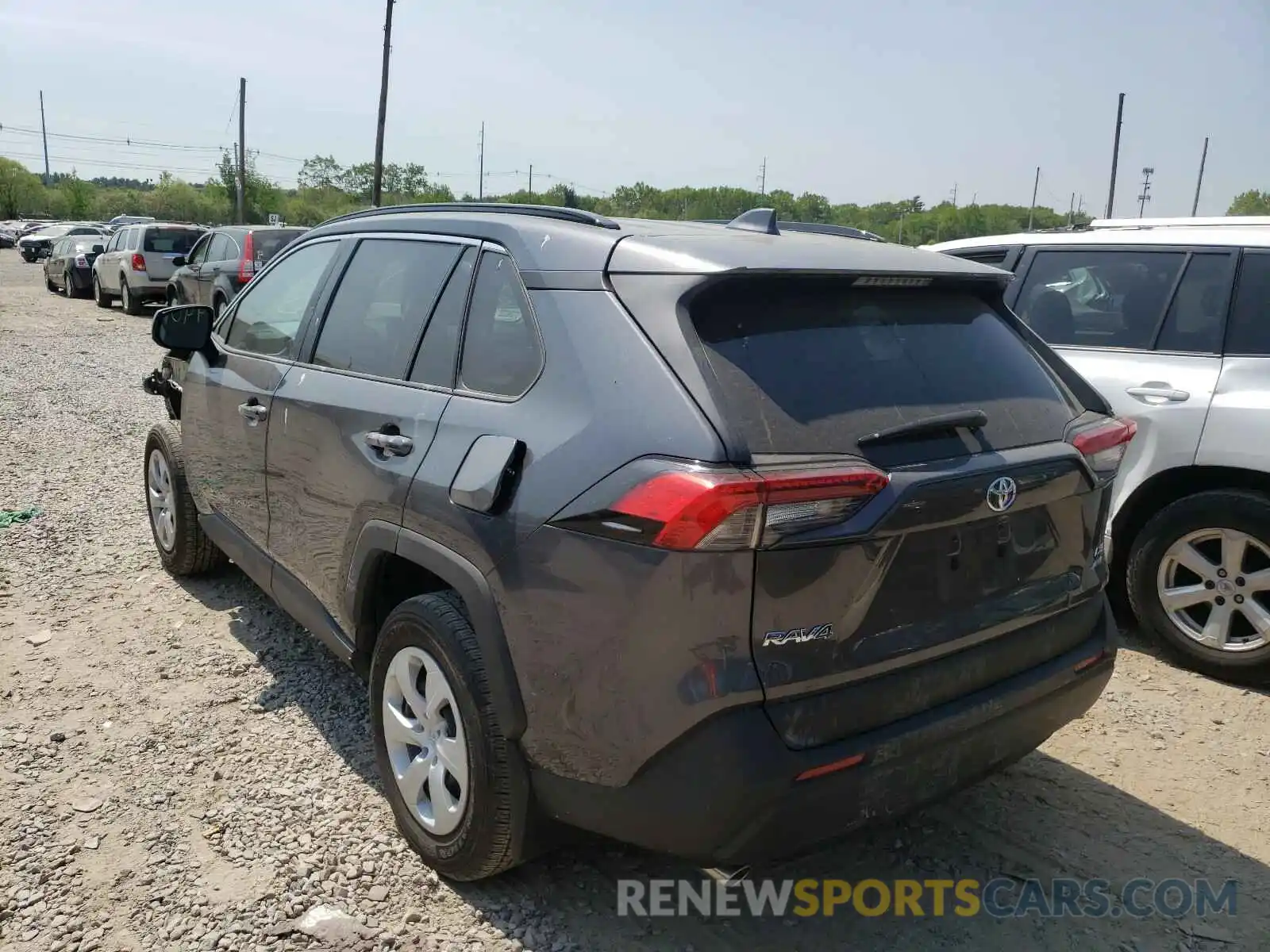 3 Photograph of a damaged car 2T3F1RFV6KC047466 TOYOTA RAV4 2019