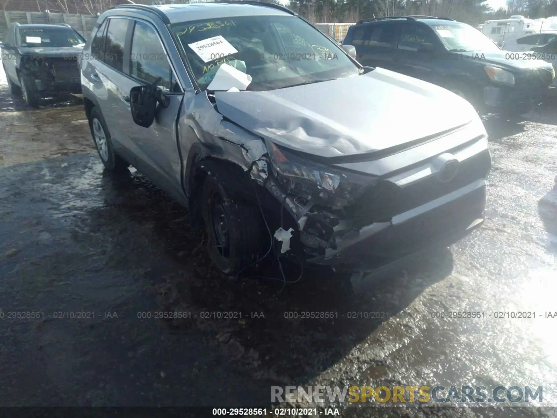 6 Photograph of a damaged car 2T3F1RFV6KC050951 TOYOTA RAV4 2019