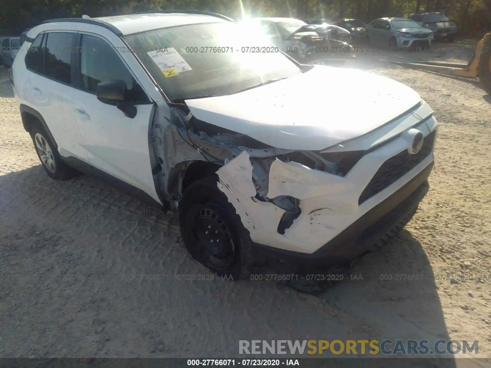 6 Photograph of a damaged car 2T3F1RFV6KW011999 TOYOTA RAV4 2019