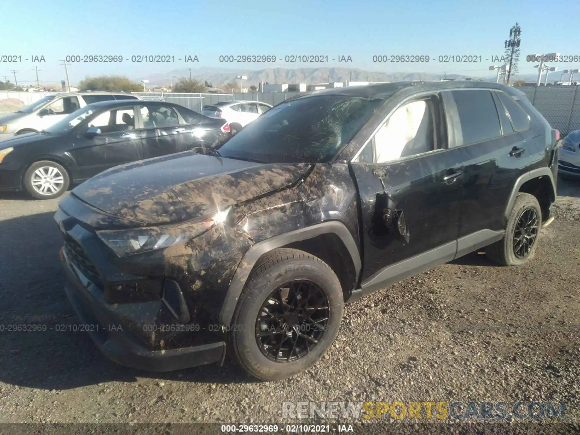 2 Photograph of a damaged car 2T3F1RFV6KW029189 TOYOTA RAV4 2019