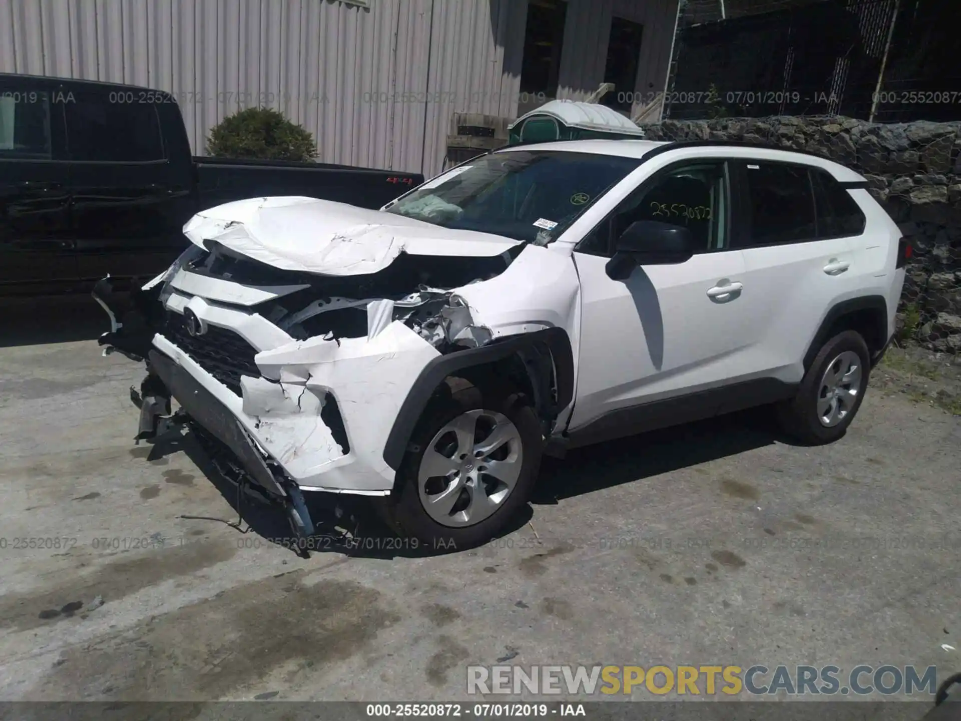 2 Photograph of a damaged car 2T3F1RFV6KW030830 TOYOTA RAV4 2019