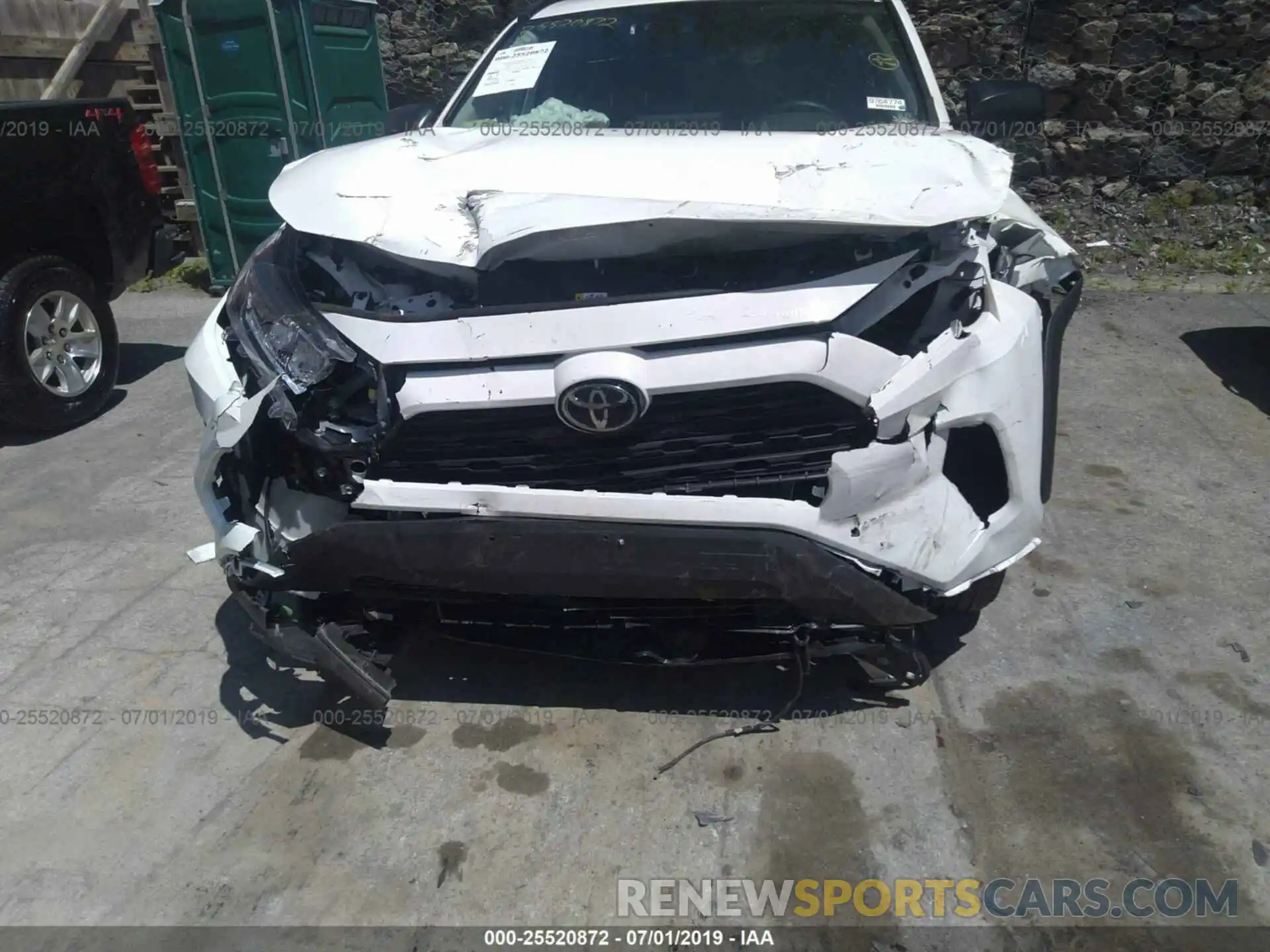 6 Photograph of a damaged car 2T3F1RFV6KW030830 TOYOTA RAV4 2019