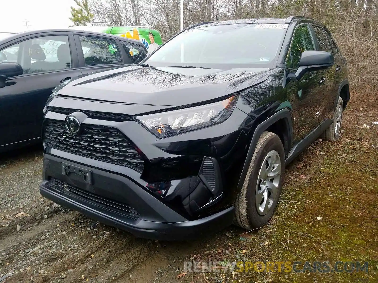 2 Photograph of a damaged car 2T3F1RFV6KW031363 TOYOTA RAV4 2019