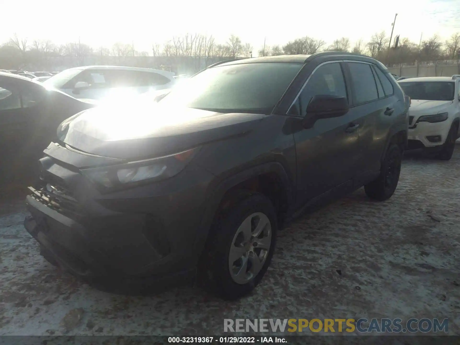 2 Photograph of a damaged car 2T3F1RFV6KW049135 TOYOTA RAV4 2019