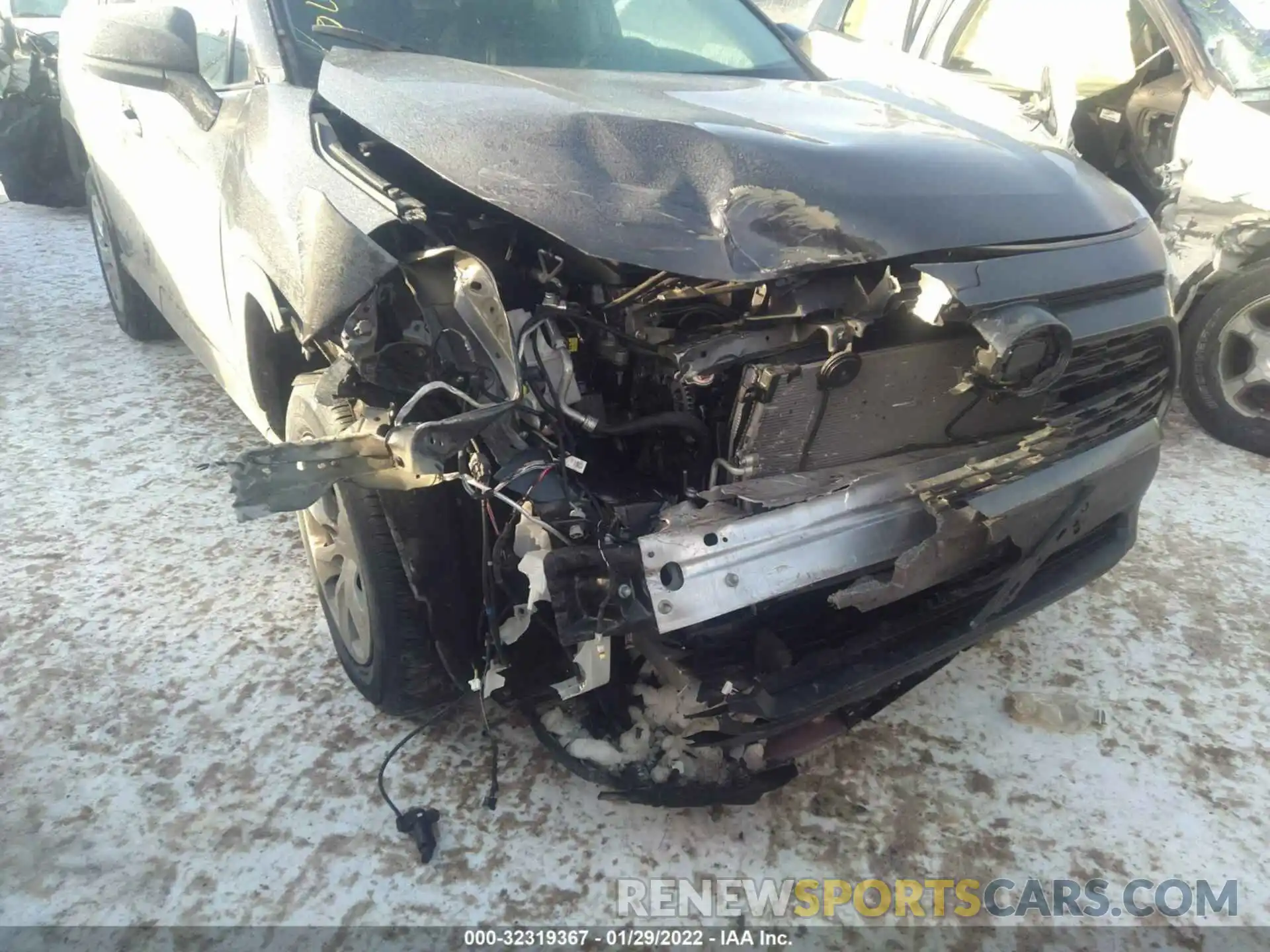 6 Photograph of a damaged car 2T3F1RFV6KW049135 TOYOTA RAV4 2019