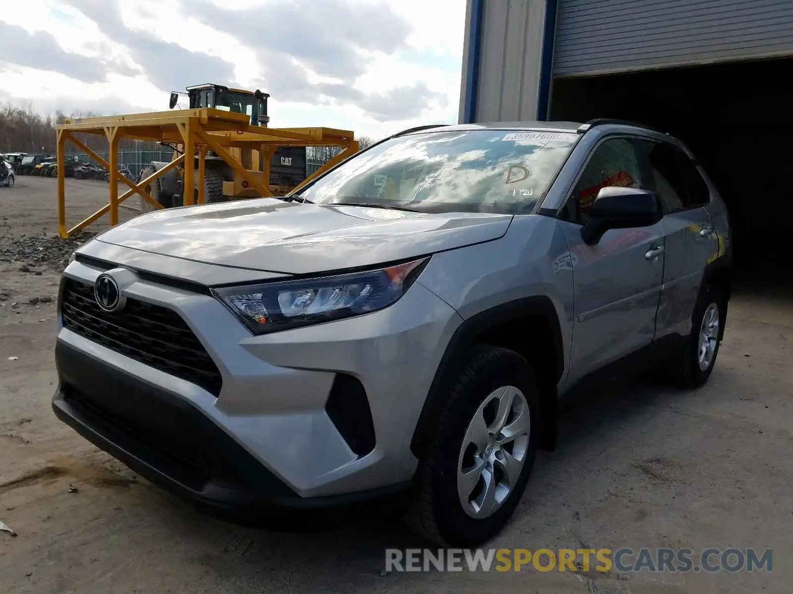 2 Фотография поврежденного автомобиля 2T3F1RFV6KW049183 TOYOTA RAV4 2019