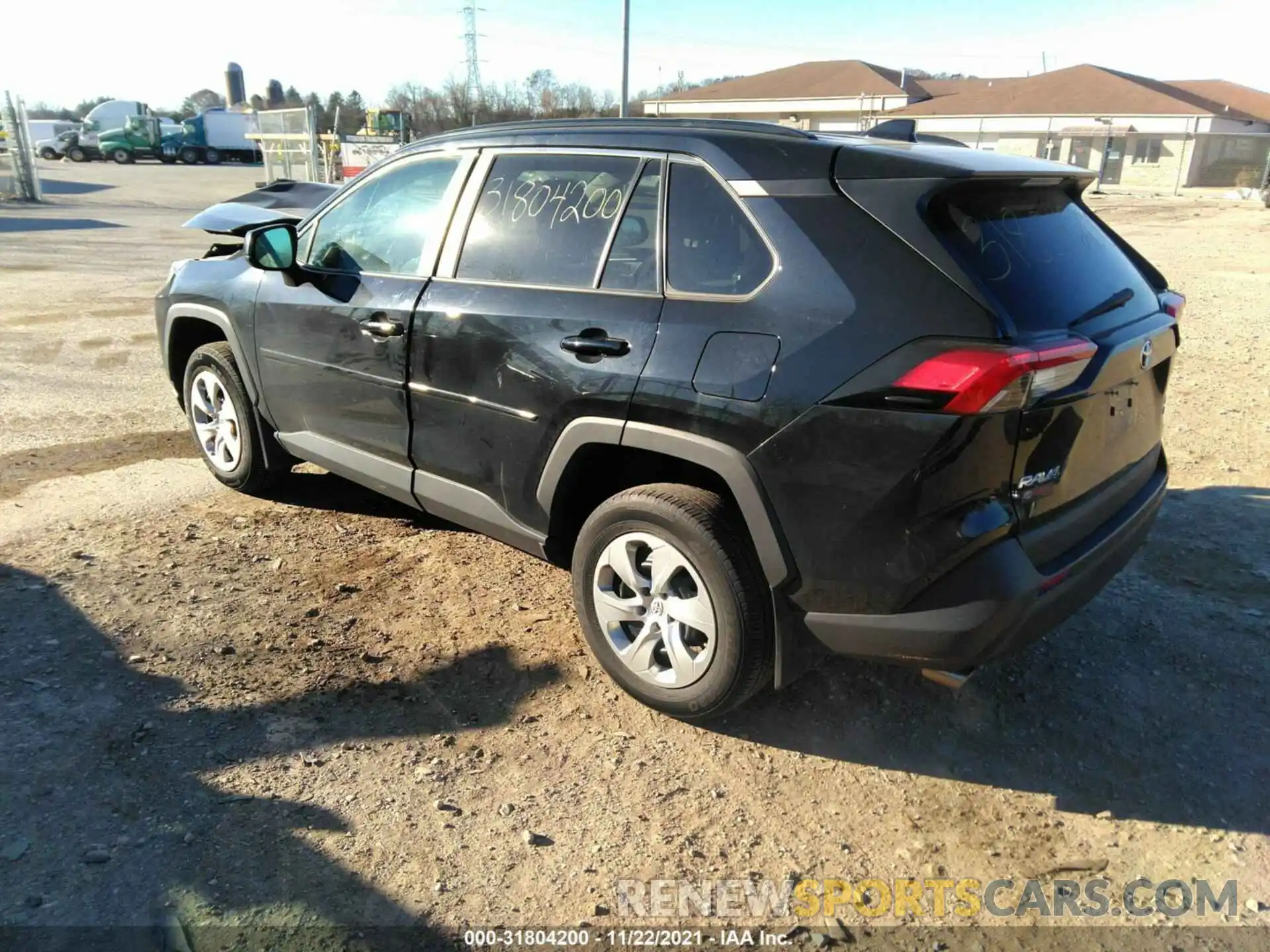 3 Photograph of a damaged car 2T3F1RFV6KW053864 TOYOTA RAV4 2019