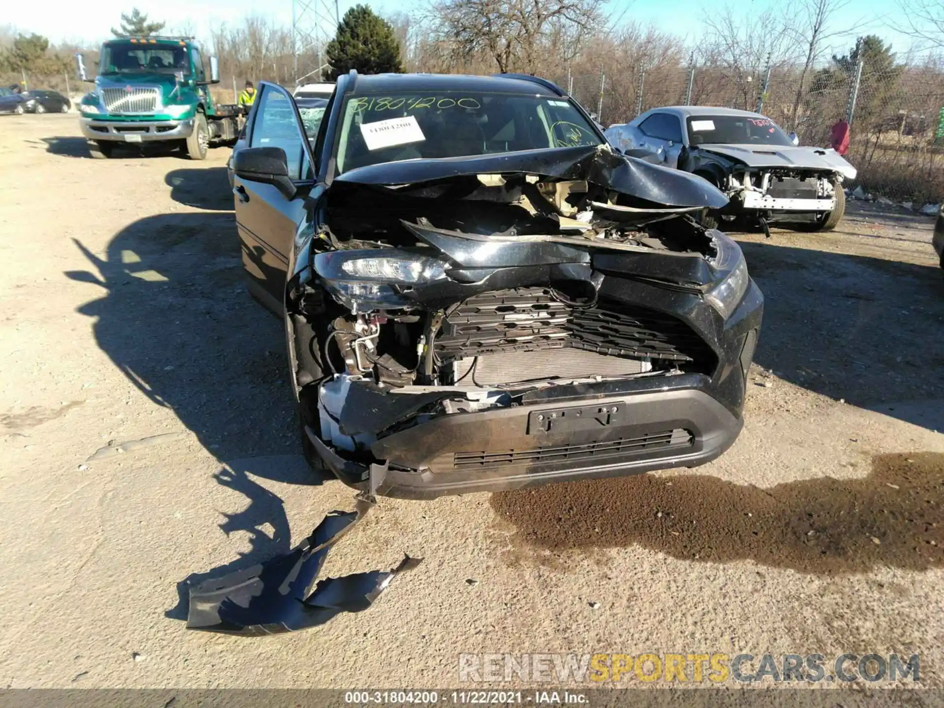 6 Photograph of a damaged car 2T3F1RFV6KW053864 TOYOTA RAV4 2019