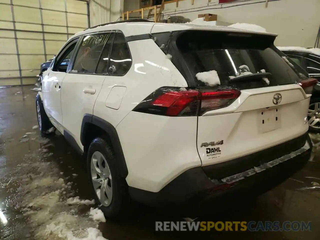 3 Photograph of a damaged car 2T3F1RFV6KW058790 TOYOTA RAV4 2019