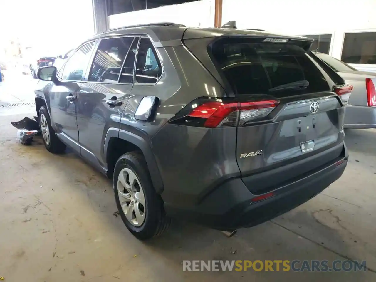 3 Photograph of a damaged car 2T3F1RFV6KW064783 TOYOTA RAV4 2019