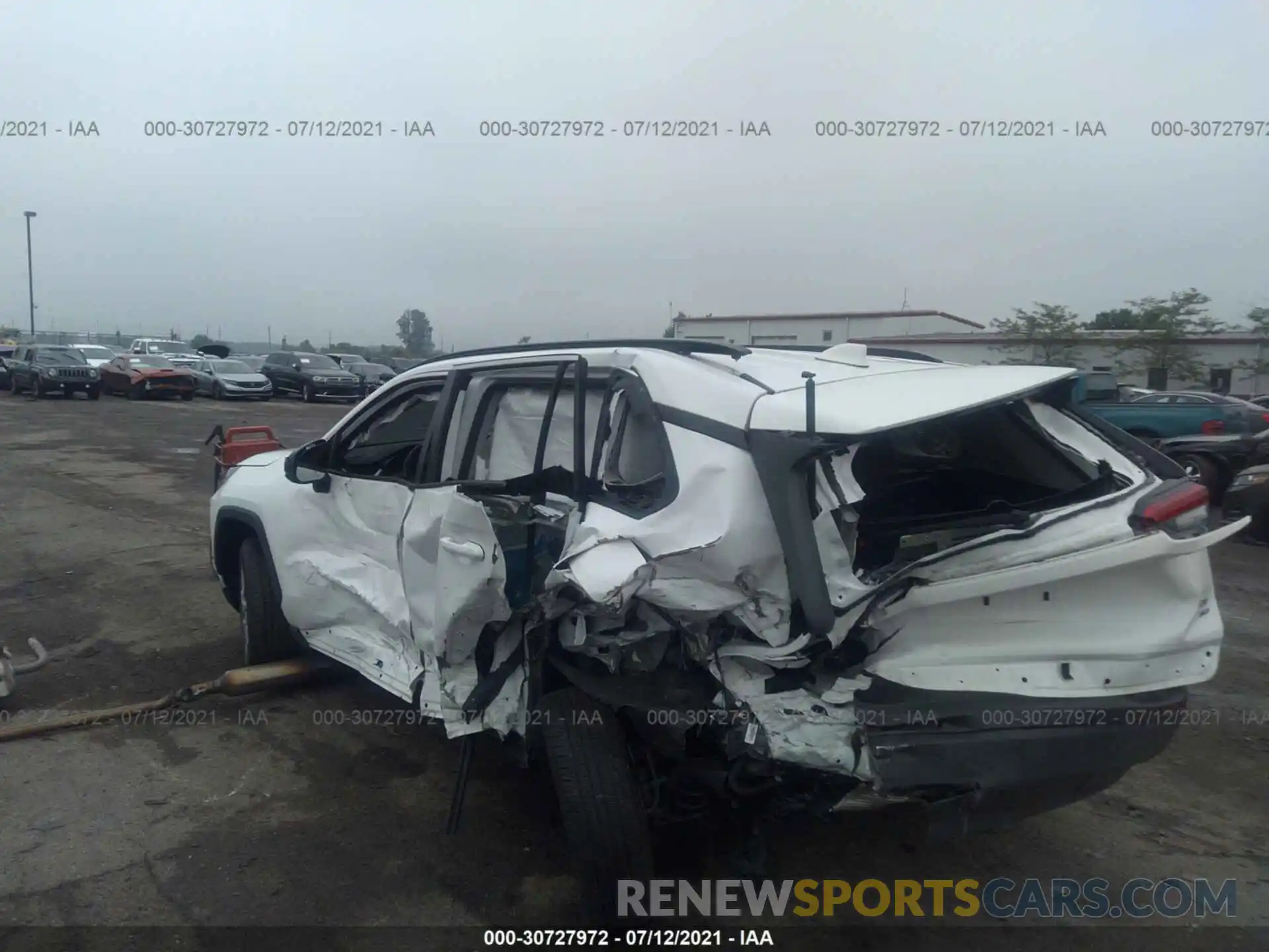 3 Photograph of a damaged car 2T3F1RFV6KW068428 TOYOTA RAV4 2019