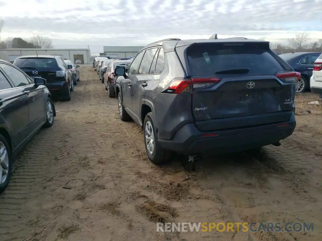 3 Photograph of a damaged car 2T3F1RFV6KW071989 TOYOTA RAV4 2019