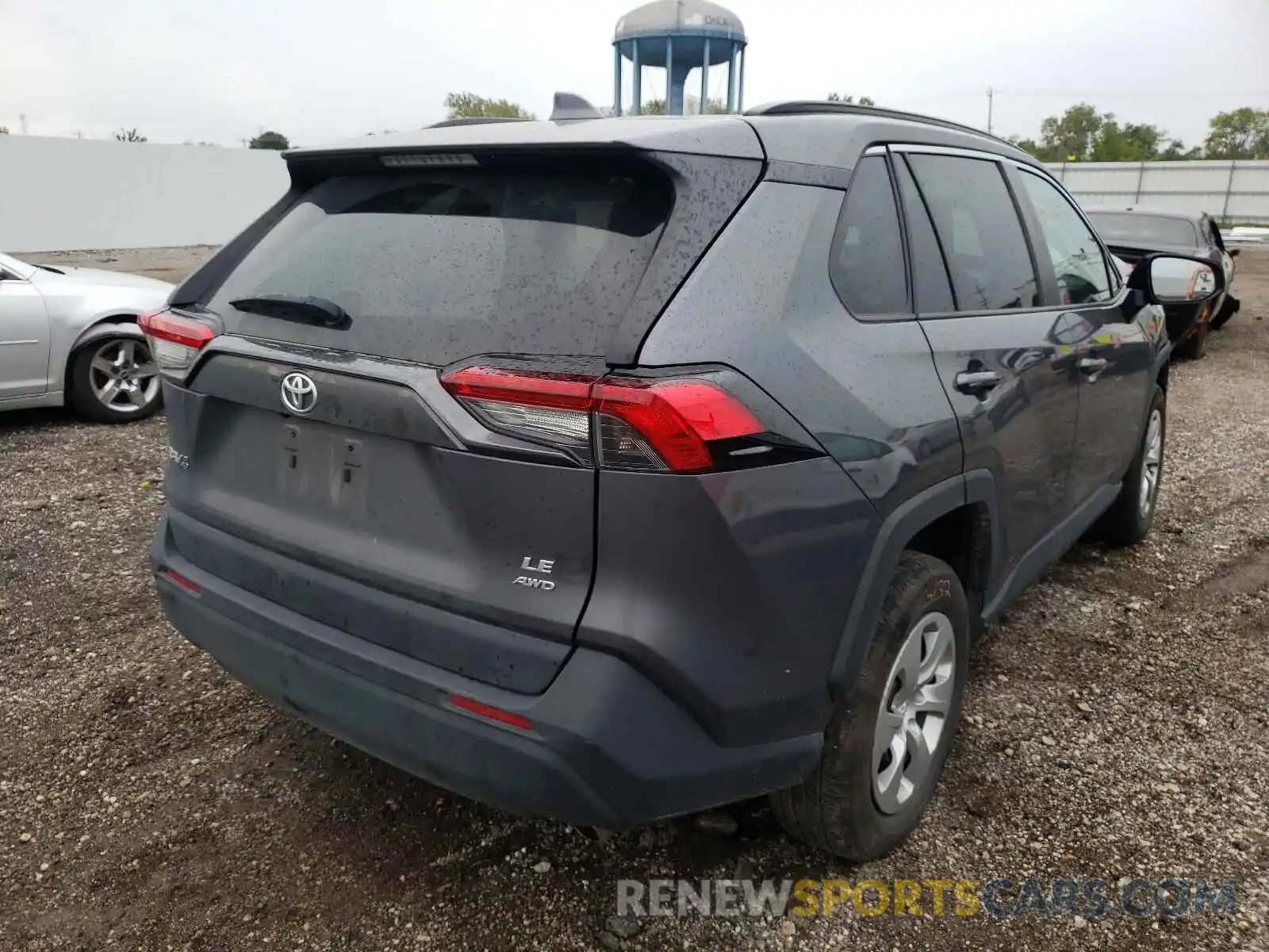 4 Photograph of a damaged car 2T3F1RFV7KC002035 TOYOTA RAV4 2019