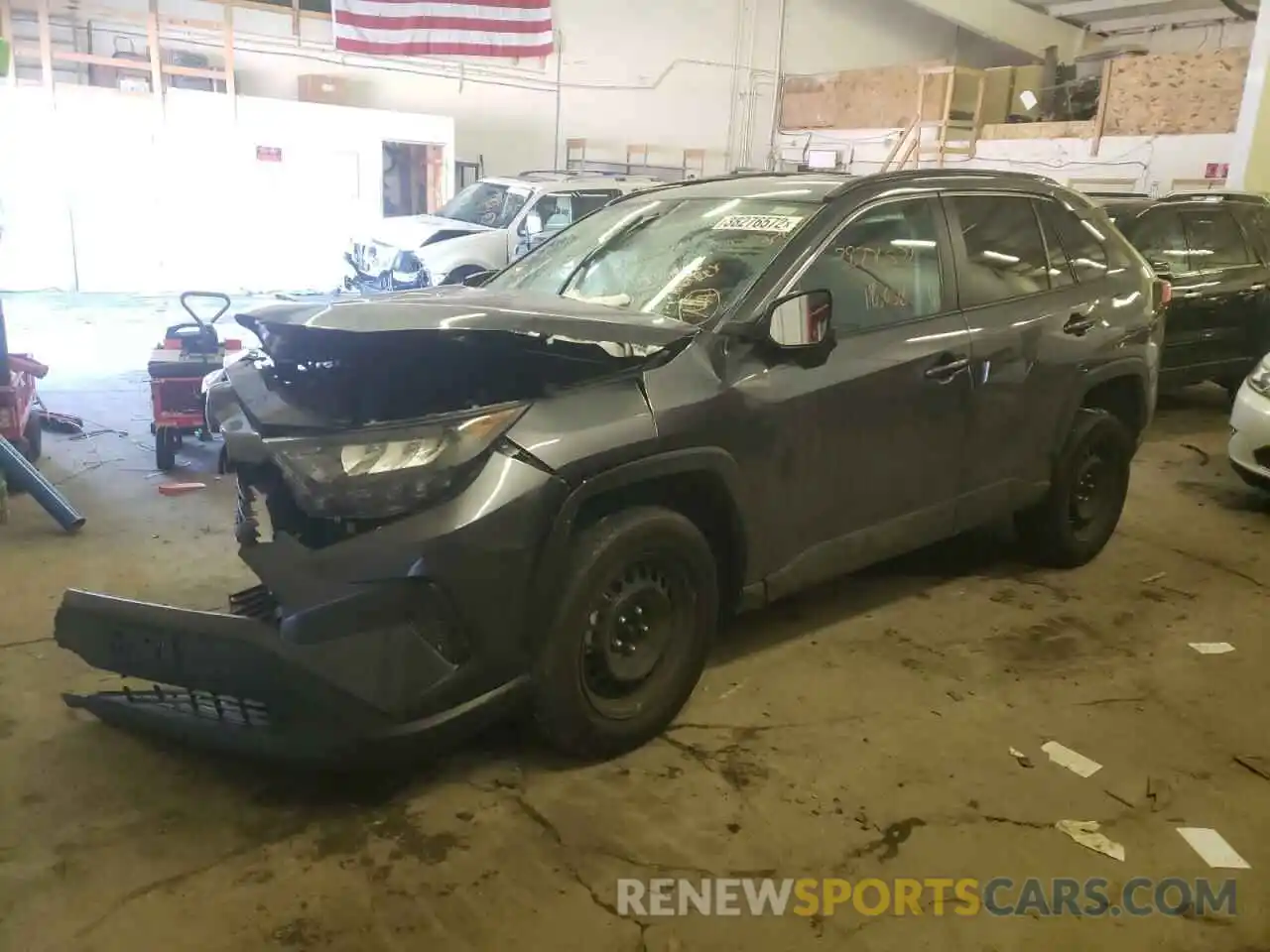 2 Photograph of a damaged car 2T3F1RFV7KC004397 TOYOTA RAV4 2019