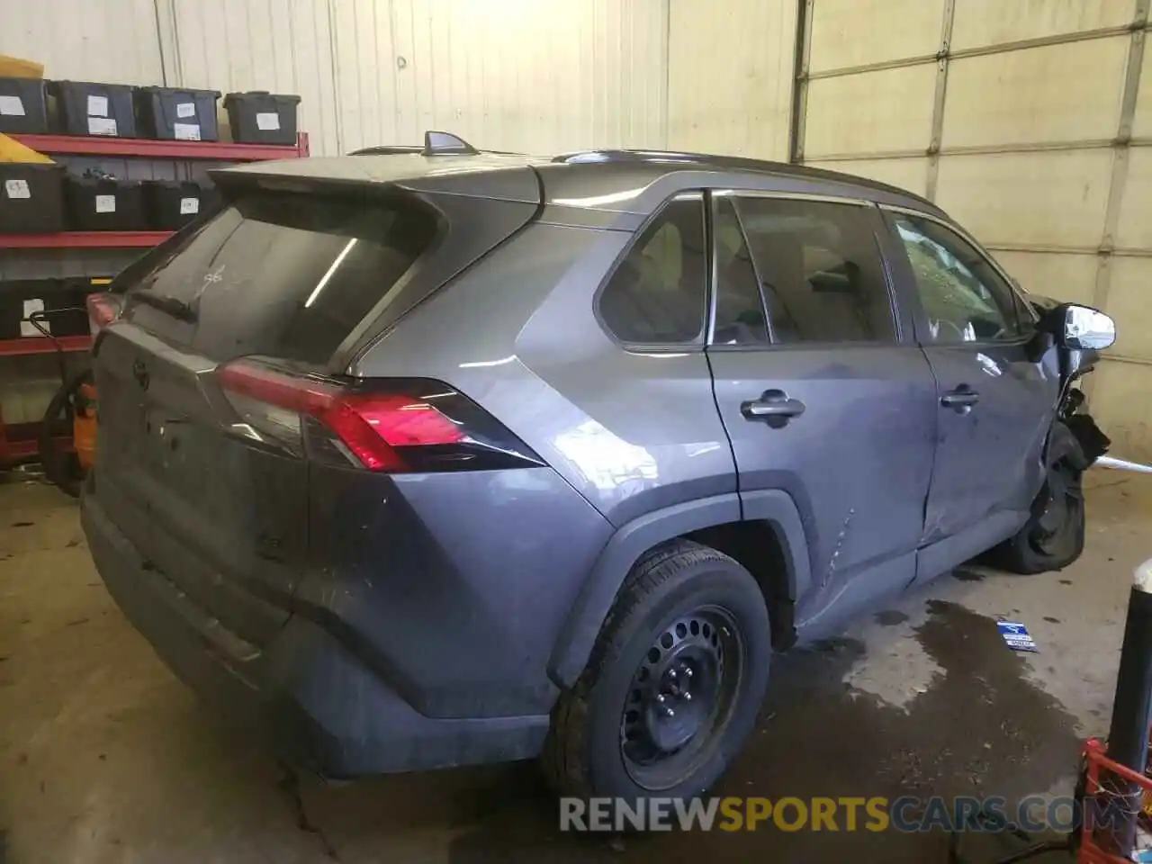 4 Photograph of a damaged car 2T3F1RFV7KC004397 TOYOTA RAV4 2019