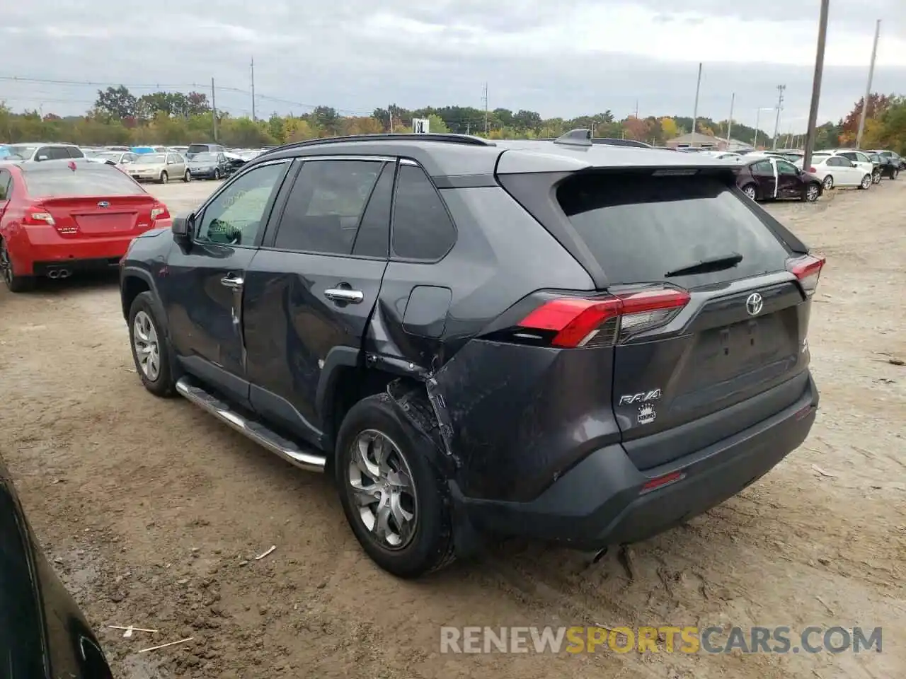 3 Фотография поврежденного автомобиля 2T3F1RFV7KC006201 TOYOTA RAV4 2019