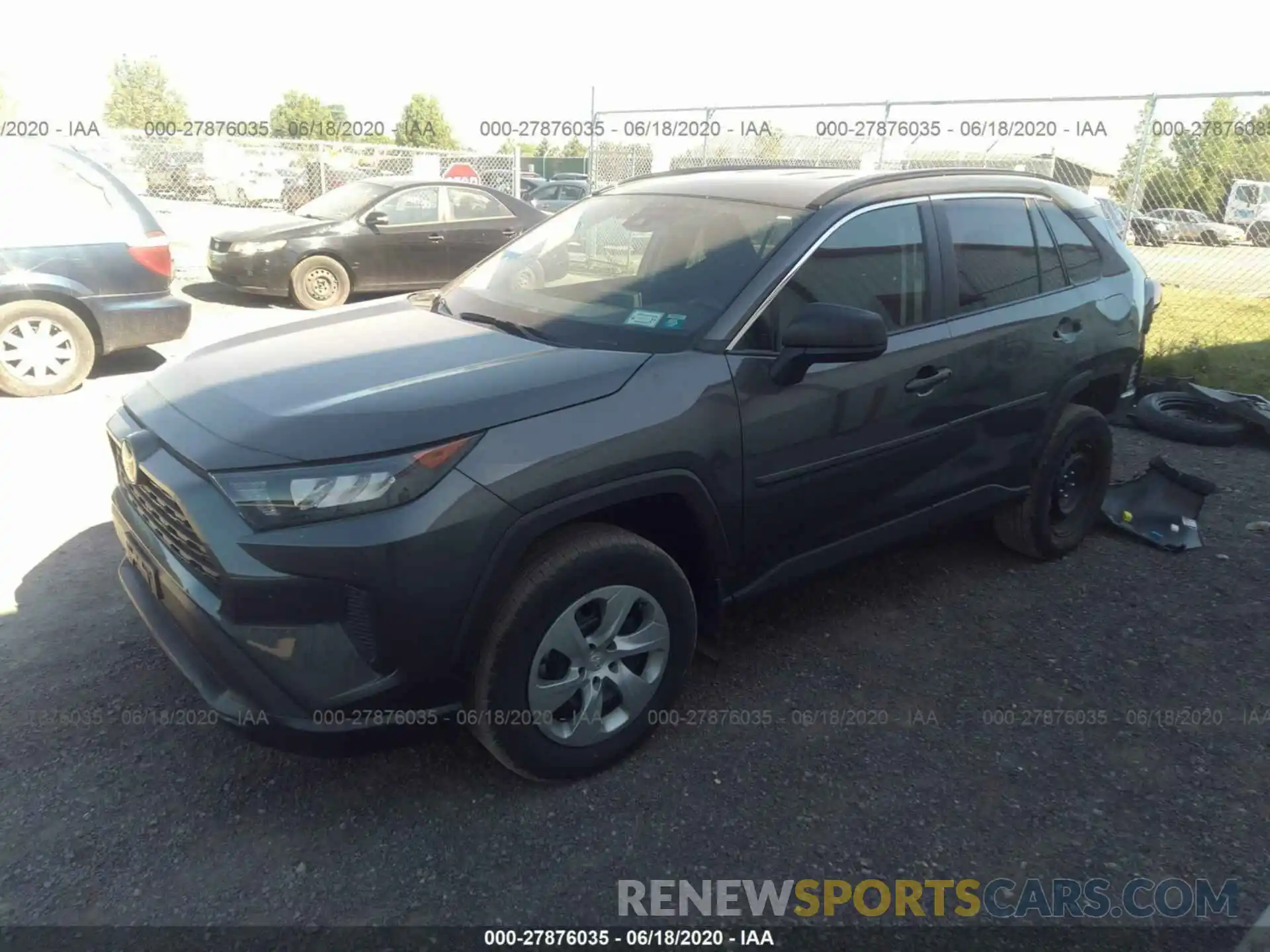 2 Photograph of a damaged car 2T3F1RFV7KC015965 TOYOTA RAV4 2019