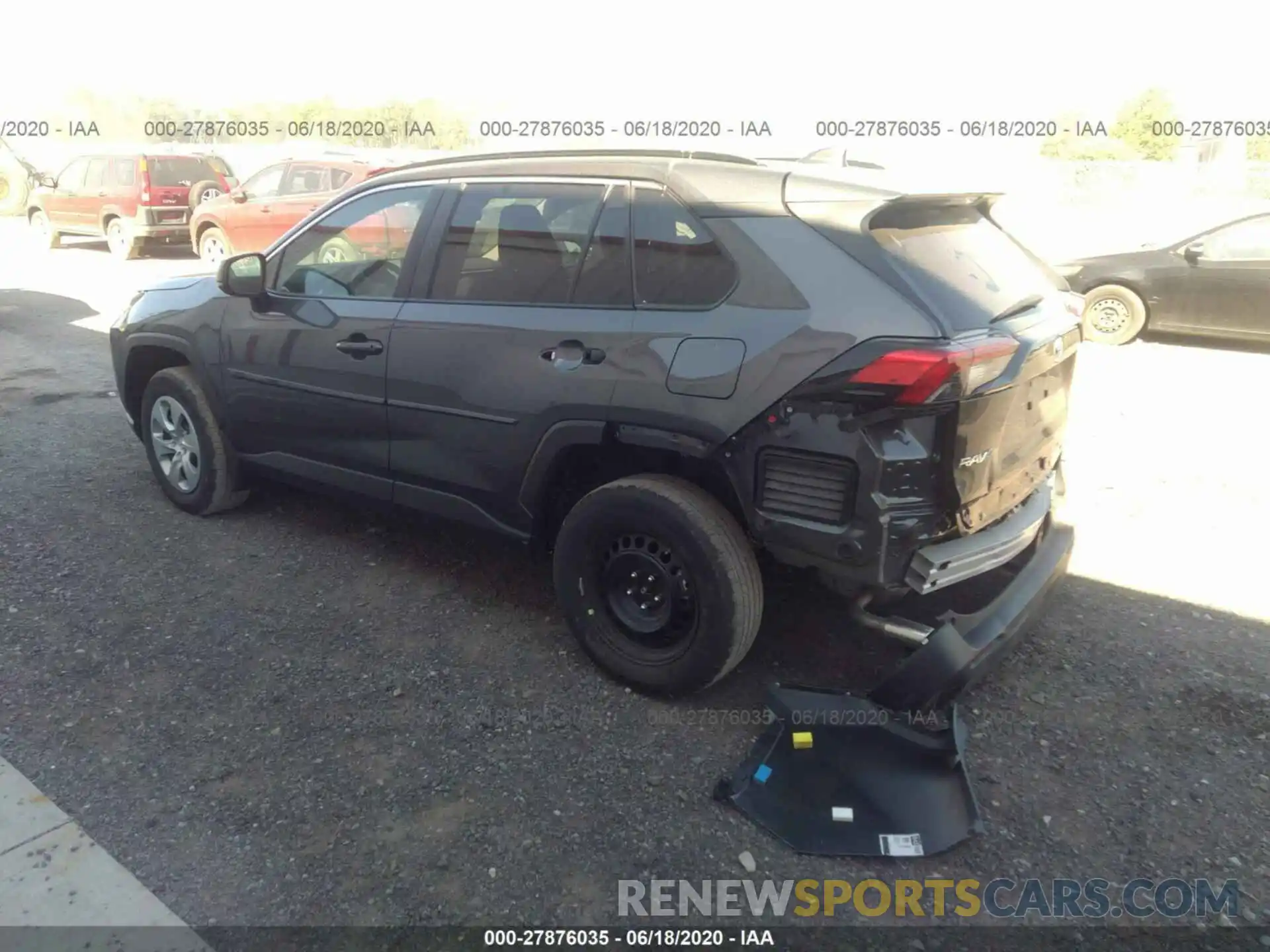 3 Photograph of a damaged car 2T3F1RFV7KC015965 TOYOTA RAV4 2019