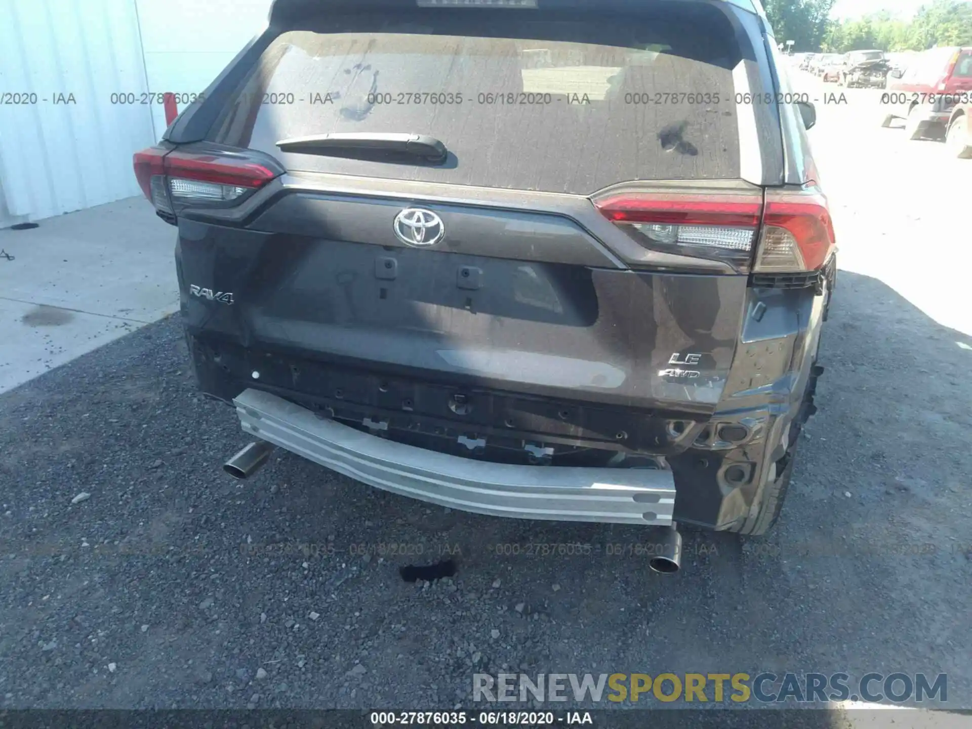 6 Photograph of a damaged car 2T3F1RFV7KC015965 TOYOTA RAV4 2019