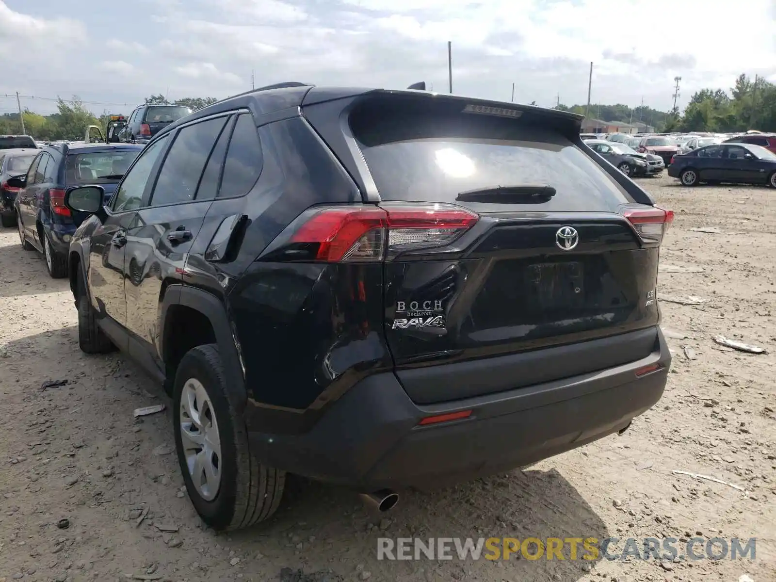 3 Photograph of a damaged car 2T3F1RFV7KC016405 TOYOTA RAV4 2019