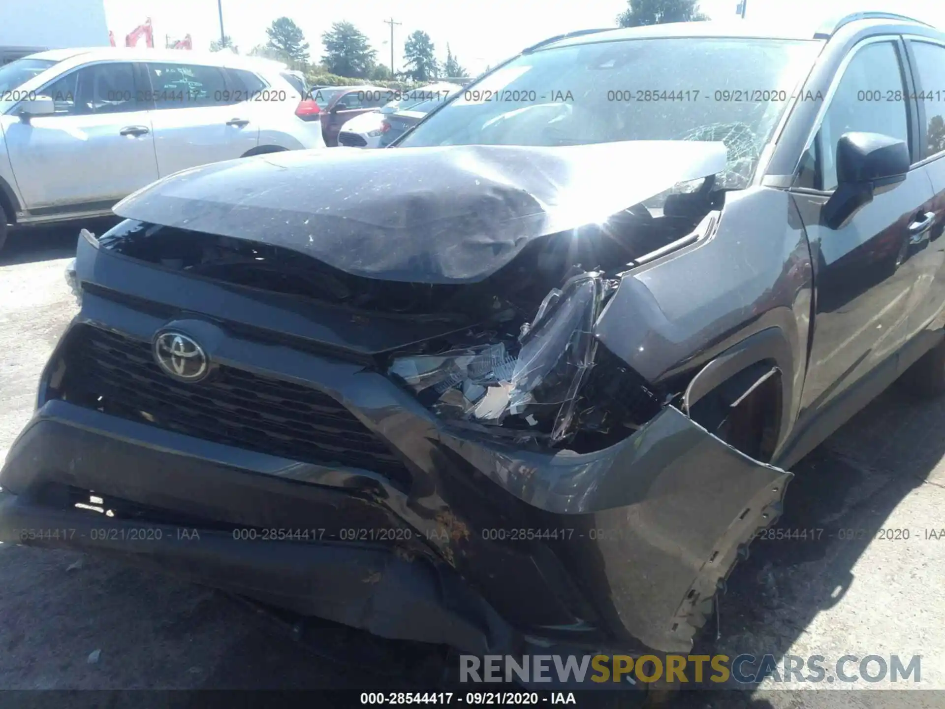 6 Photograph of a damaged car 2T3F1RFV7KC028098 TOYOTA RAV4 2019