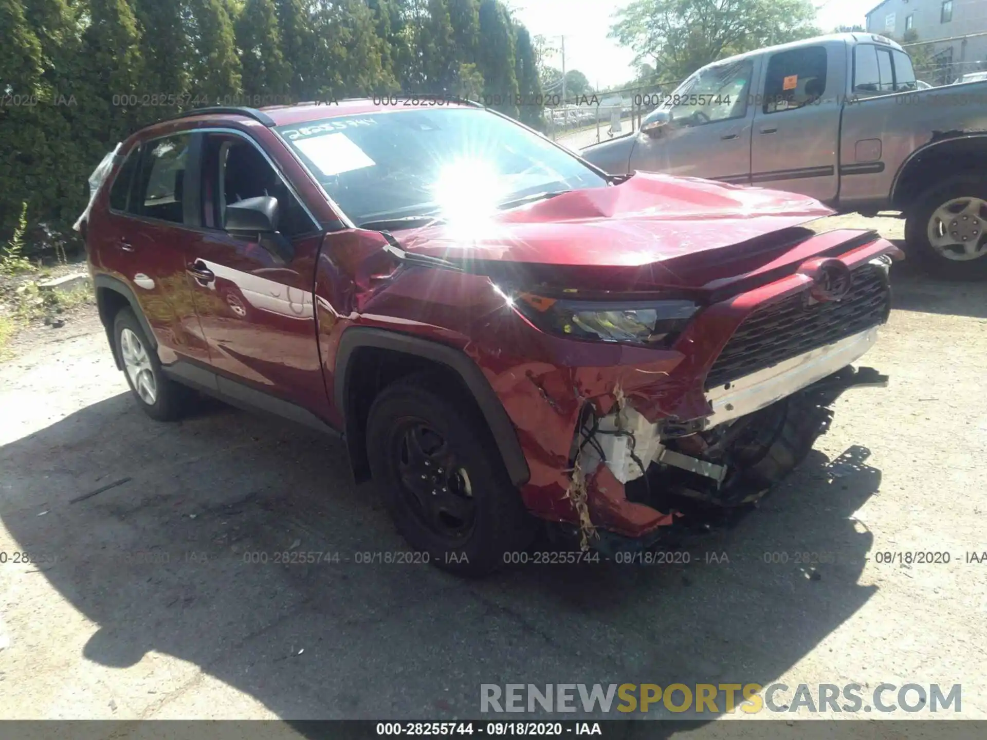 13 Photograph of a damaged car 2T3F1RFV7KC028473 TOYOTA RAV4 2019