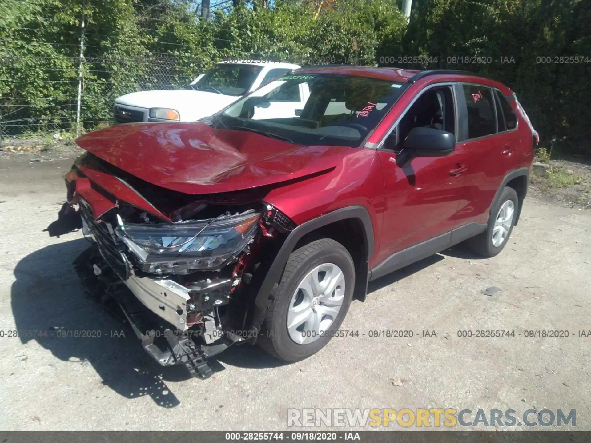 14 Photograph of a damaged car 2T3F1RFV7KC028473 TOYOTA RAV4 2019