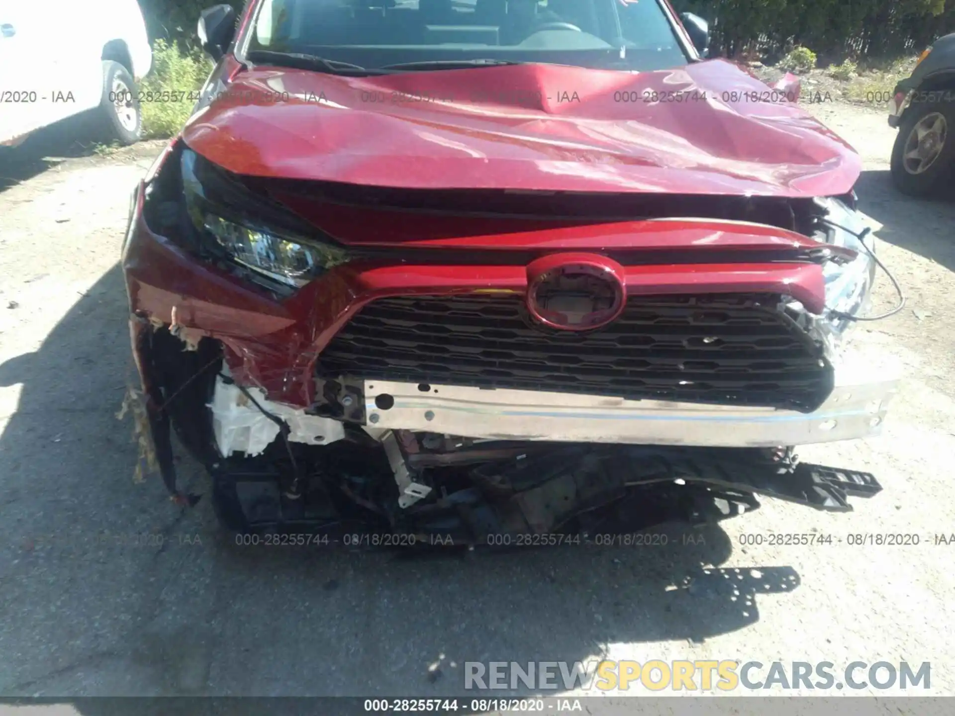 6 Photograph of a damaged car 2T3F1RFV7KC028473 TOYOTA RAV4 2019