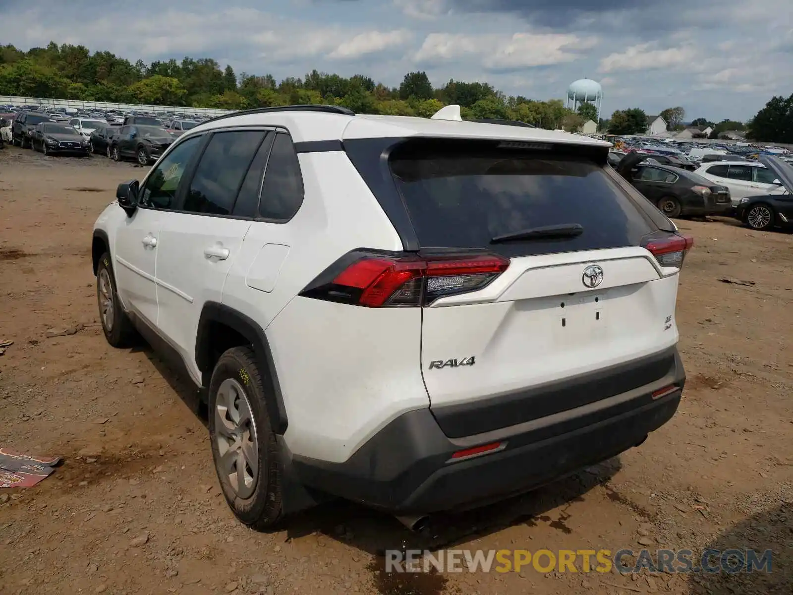 3 Фотография поврежденного автомобиля 2T3F1RFV7KC033589 TOYOTA RAV4 2019