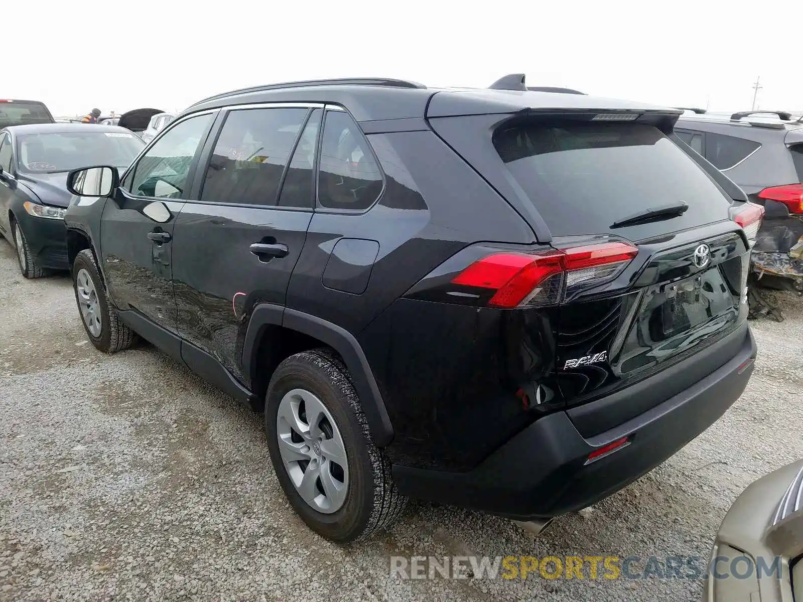 3 Photograph of a damaged car 2T3F1RFV7KC042390 TOYOTA RAV4 2019