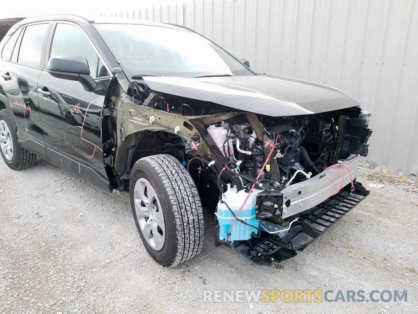 9 Photograph of a damaged car 2T3F1RFV7KC042390 TOYOTA RAV4 2019