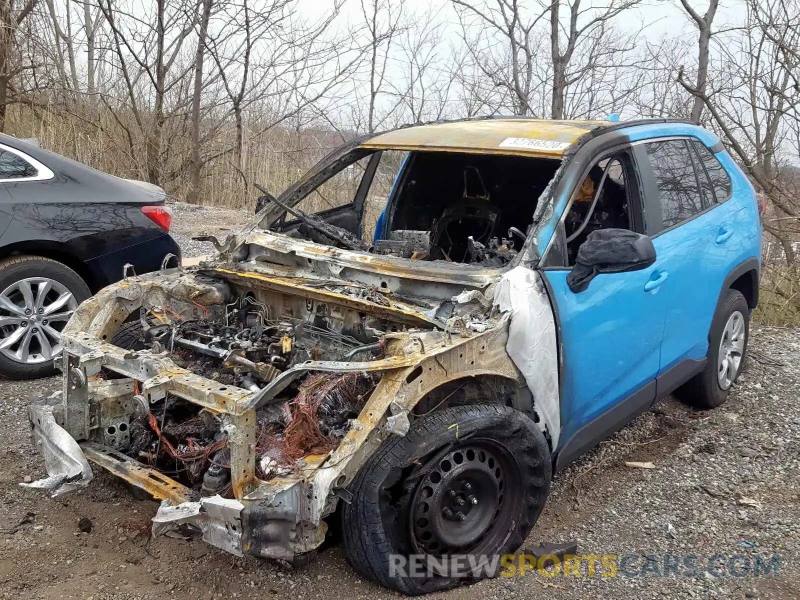 2 Photograph of a damaged car 2T3F1RFV7KC049260 TOYOTA RAV4 2019