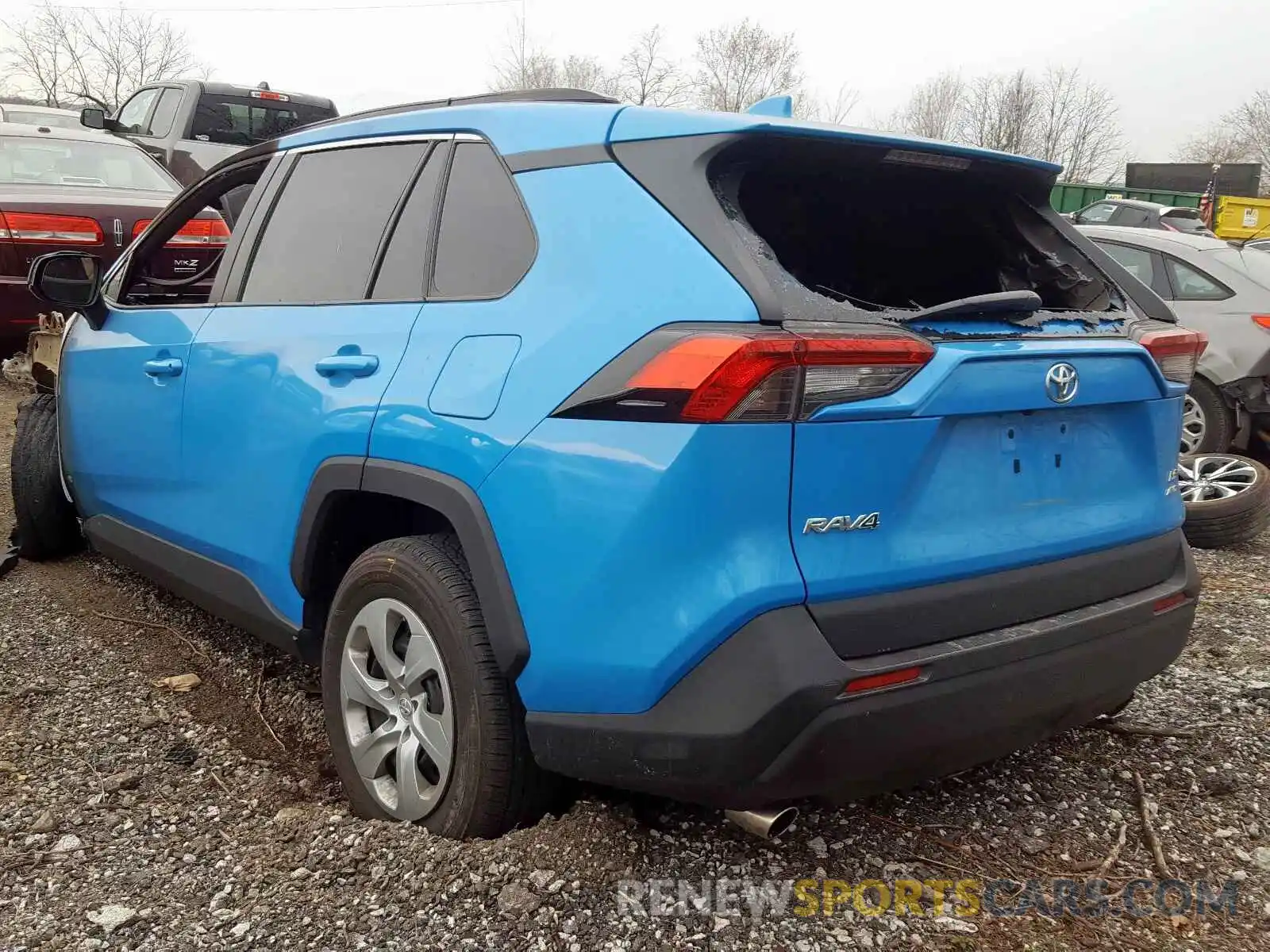 3 Photograph of a damaged car 2T3F1RFV7KC049260 TOYOTA RAV4 2019