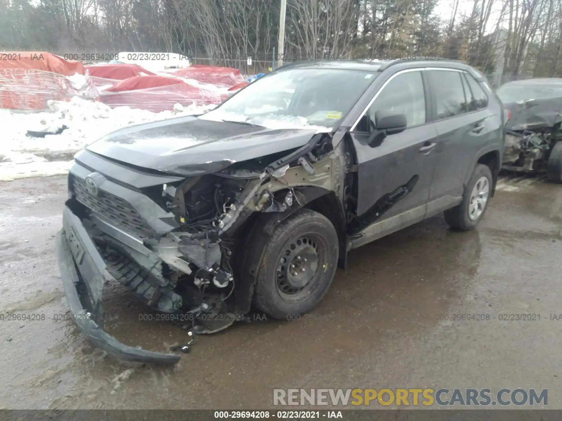 2 Photograph of a damaged car 2T3F1RFV7KC059609 TOYOTA RAV4 2019