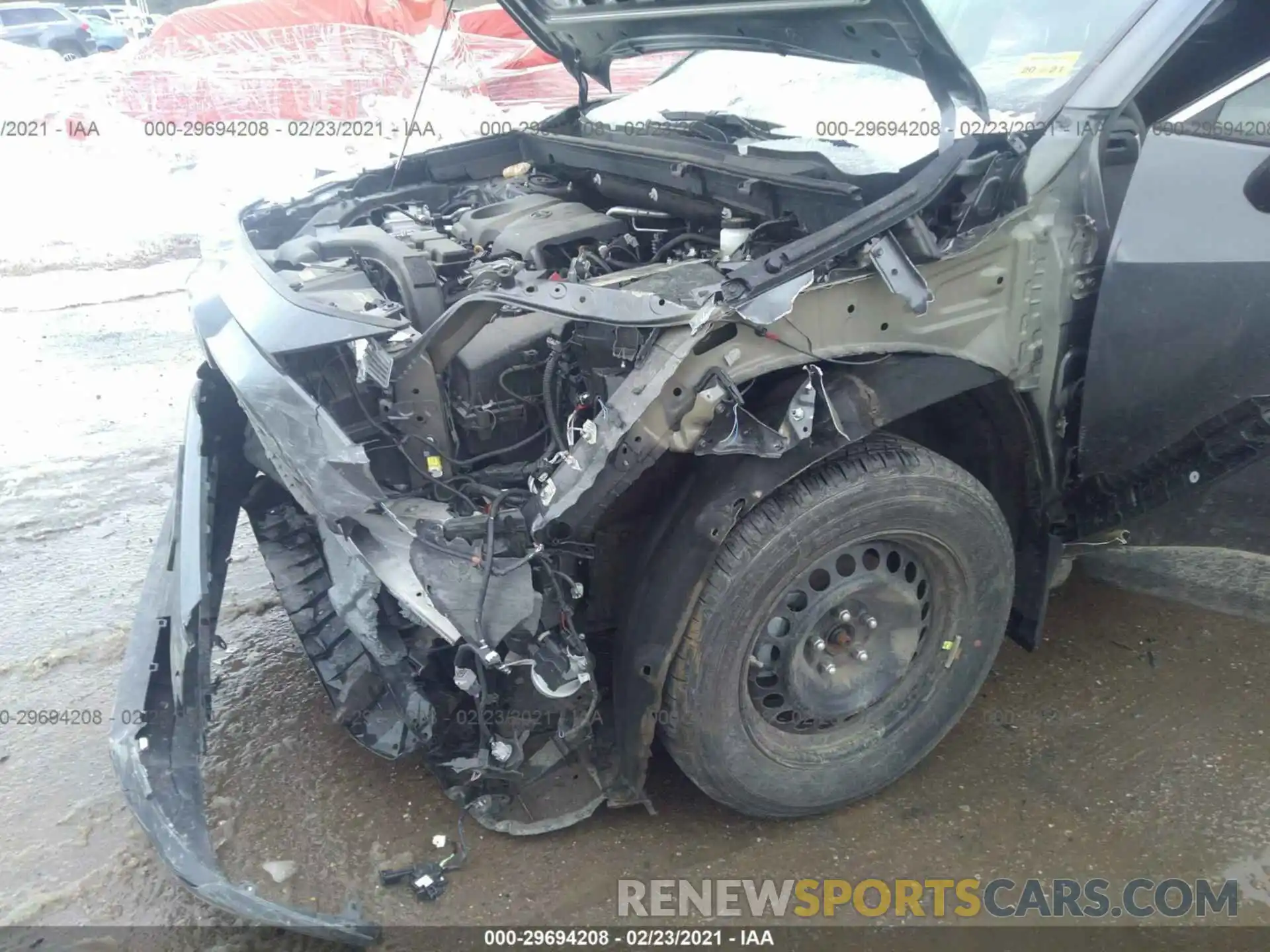 6 Photograph of a damaged car 2T3F1RFV7KC059609 TOYOTA RAV4 2019
