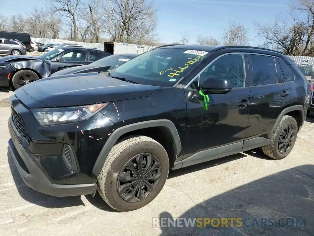 1 Photograph of a damaged car 2T3F1RFV7KW017777 TOYOTA RAV4 2019