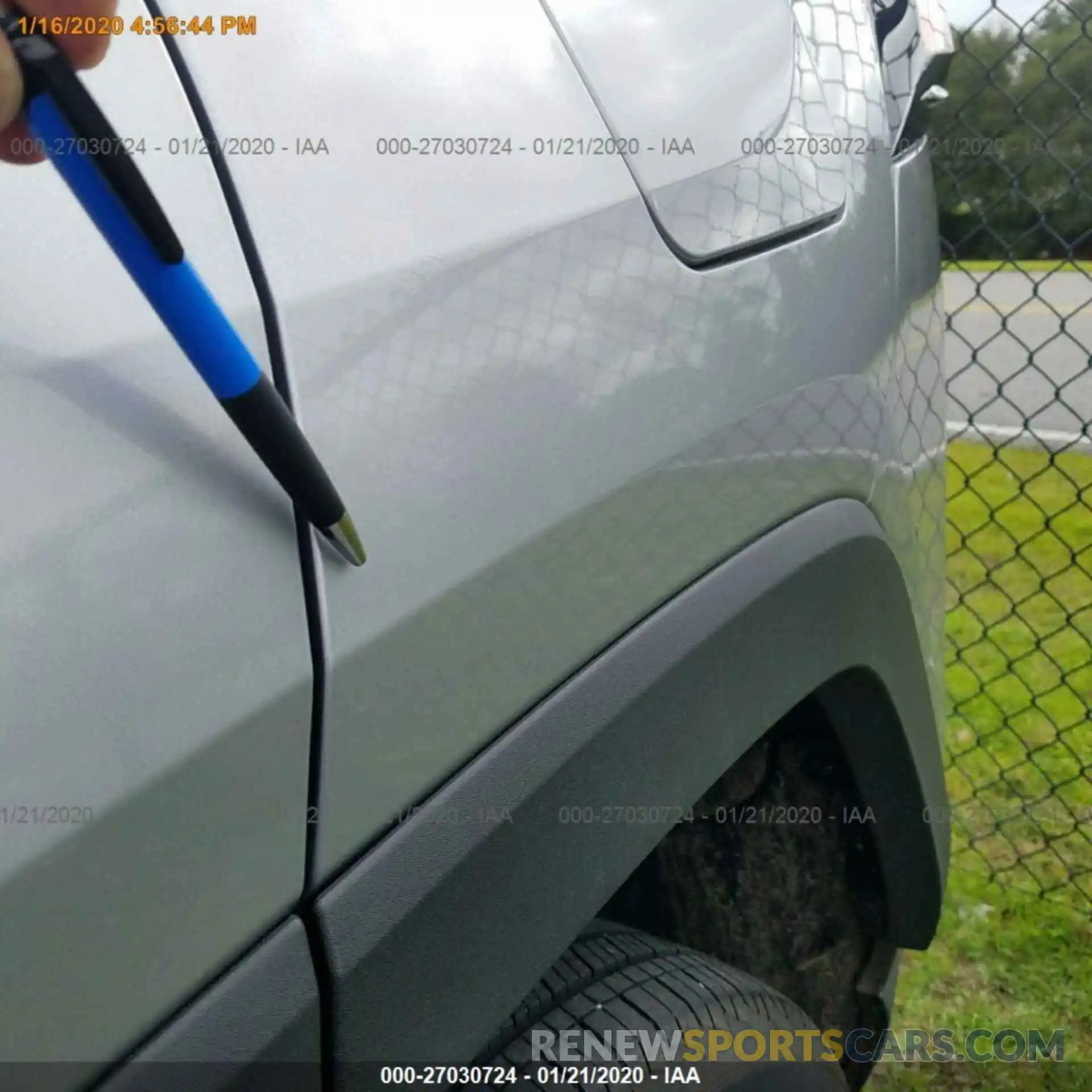 12 Photograph of a damaged car 2T3F1RFV7KW017861 TOYOTA RAV4 2019