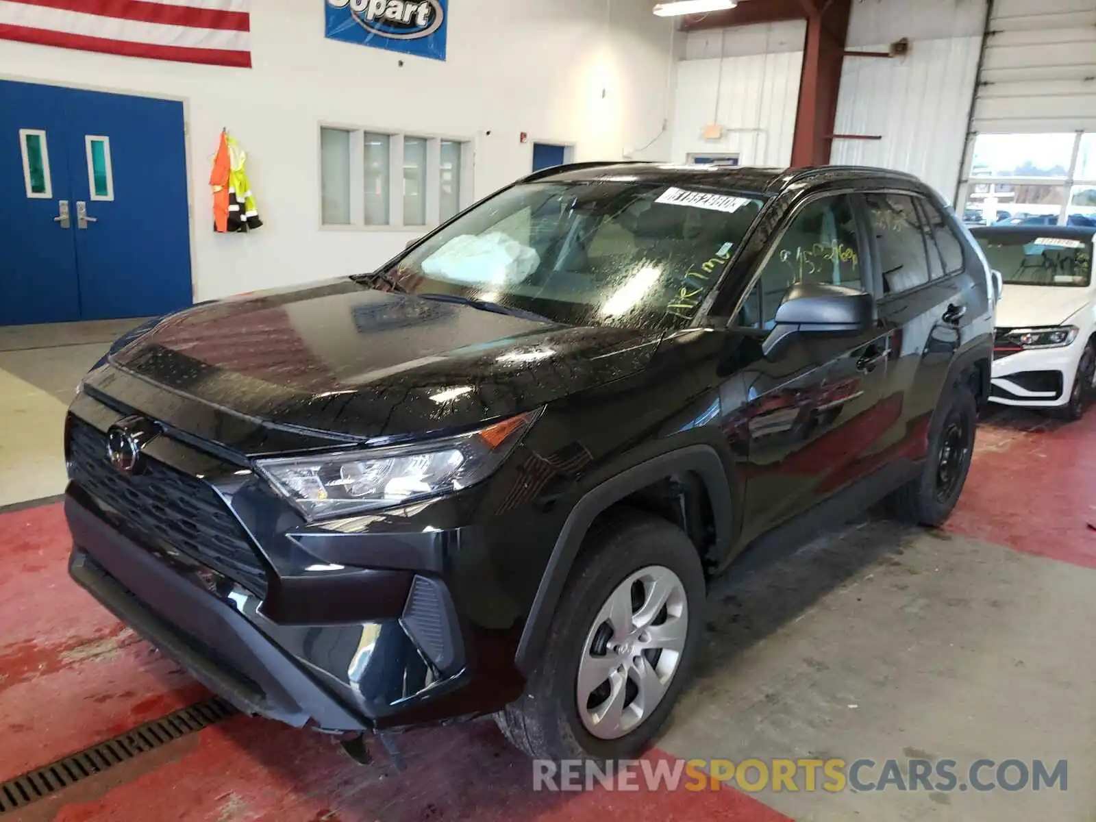 2 Photograph of a damaged car 2T3F1RFV7KW018539 TOYOTA RAV4 2019