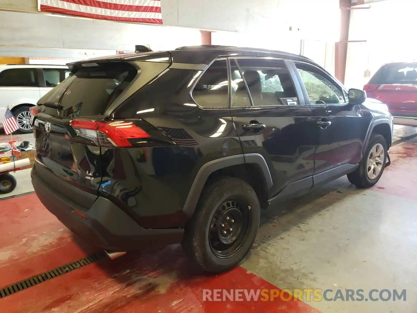 4 Photograph of a damaged car 2T3F1RFV7KW018539 TOYOTA RAV4 2019