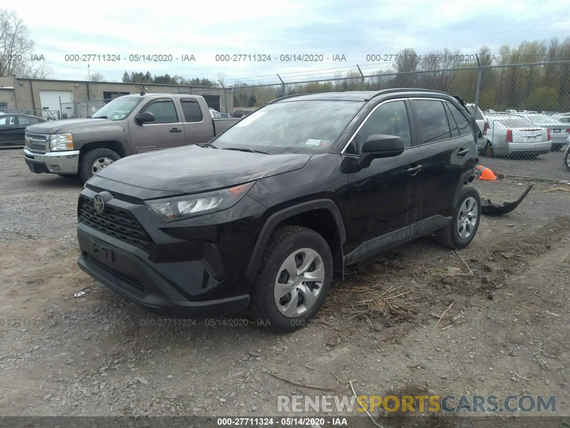 2 Фотография поврежденного автомобиля 2T3F1RFV7KW065568 TOYOTA RAV4 2019